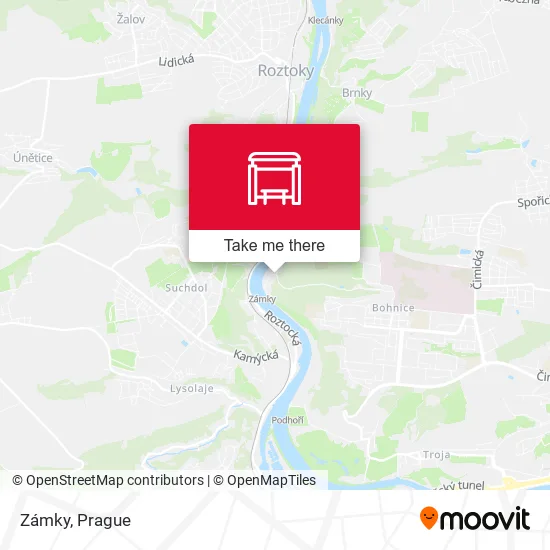 Карта Zámky