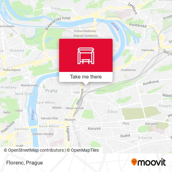 Карта Florenc