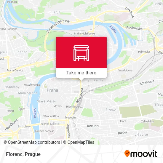 Карта Florenc
