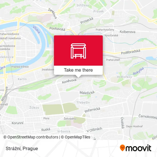 Карта Strážní