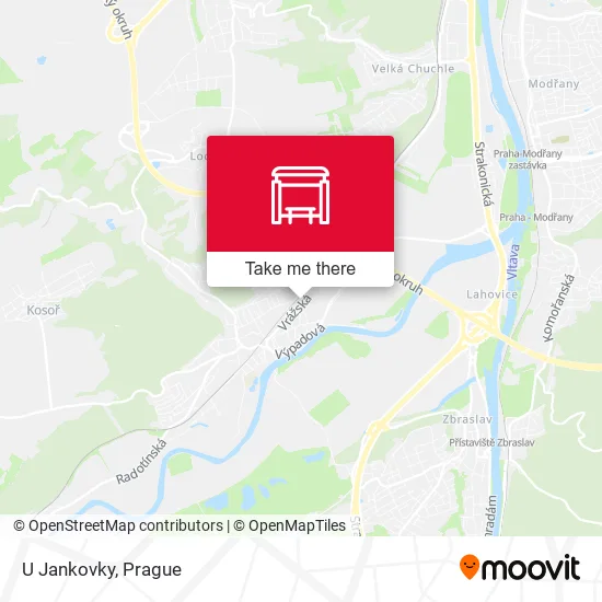 Карта U Jankovky