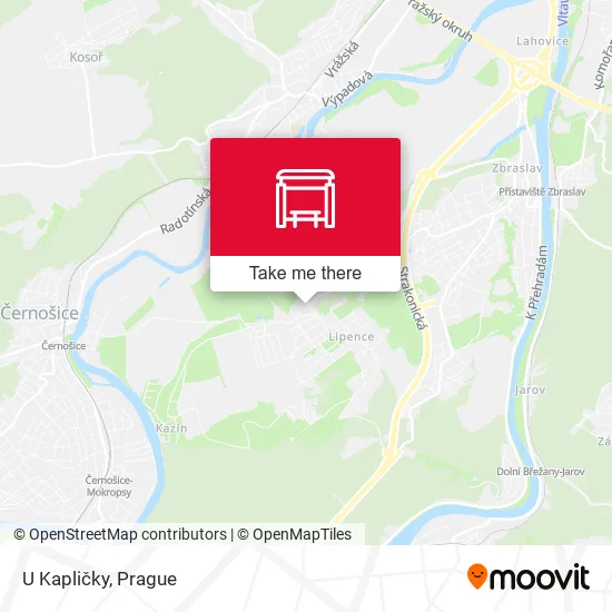 Карта U Kapličky