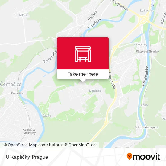 Карта U Kapličky