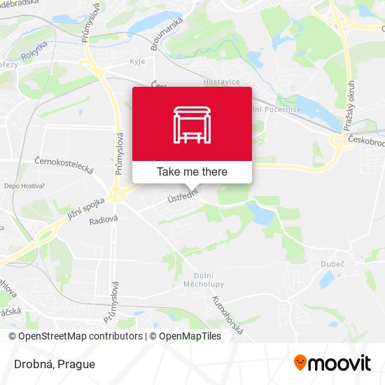 Карта Drobná