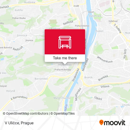 Карта V Uličce