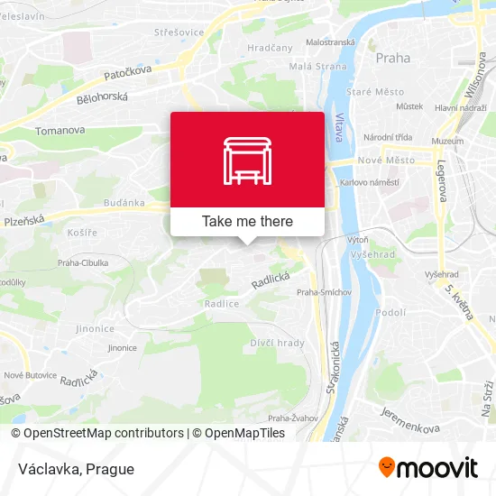 Карта Václavka