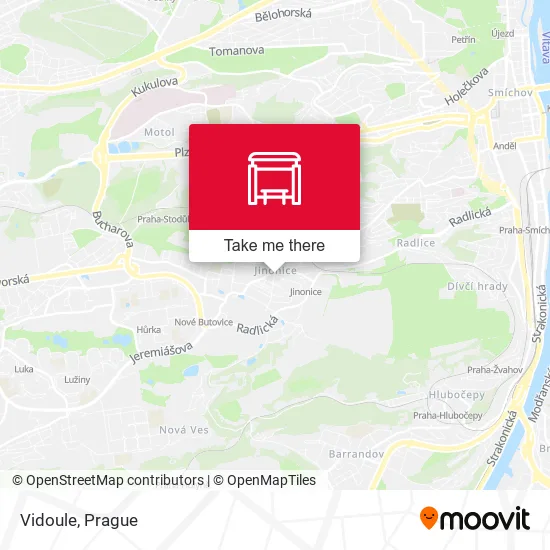 Карта Vidoule