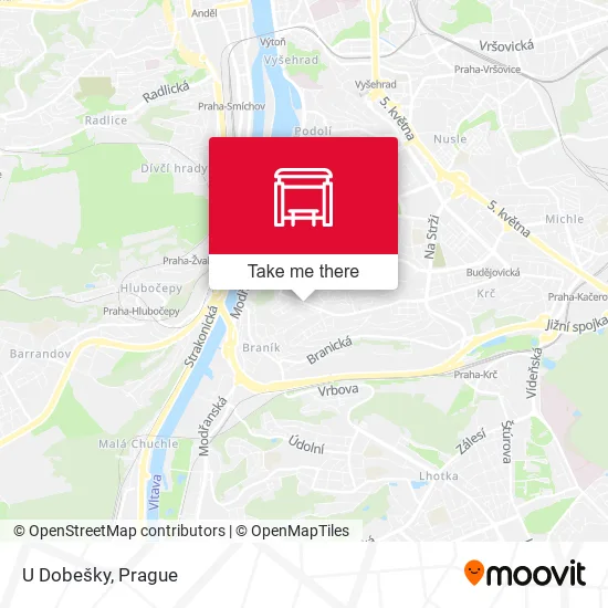 Карта U Dobešky
