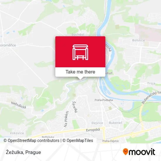 Карта Žežulka
