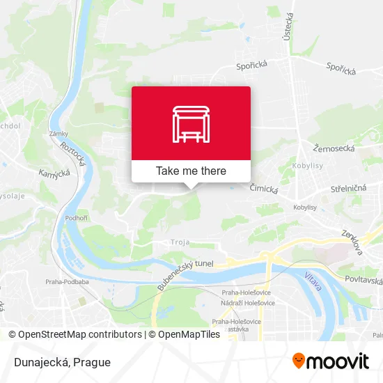 Карта Dunajecká