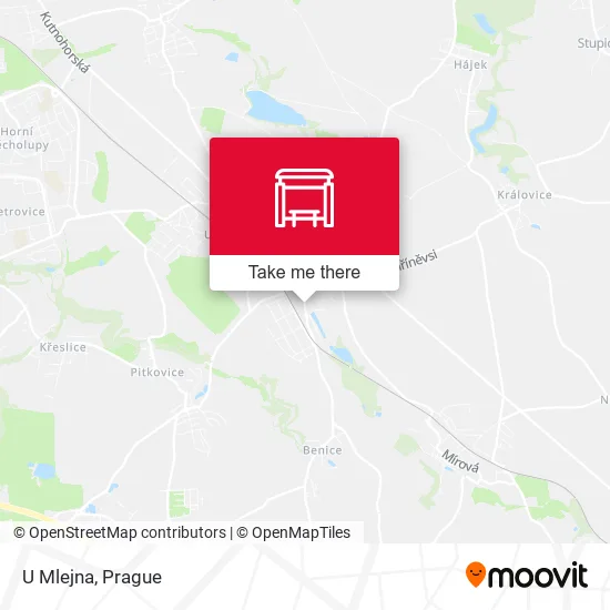 Карта U Mlejna