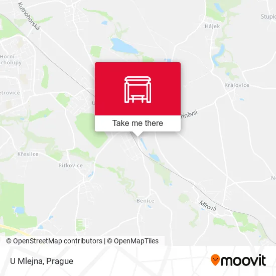 Карта U Mlejna