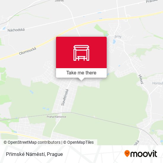 Přímské Náměstí map