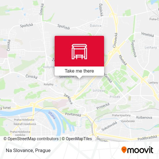Карта Na Slovance