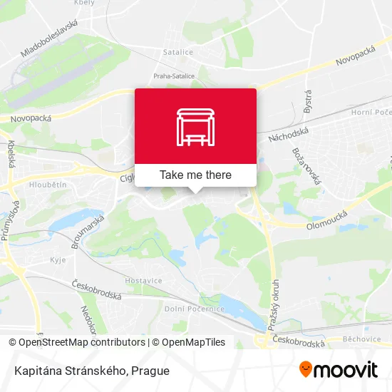 Карта Kapitána Stránského
