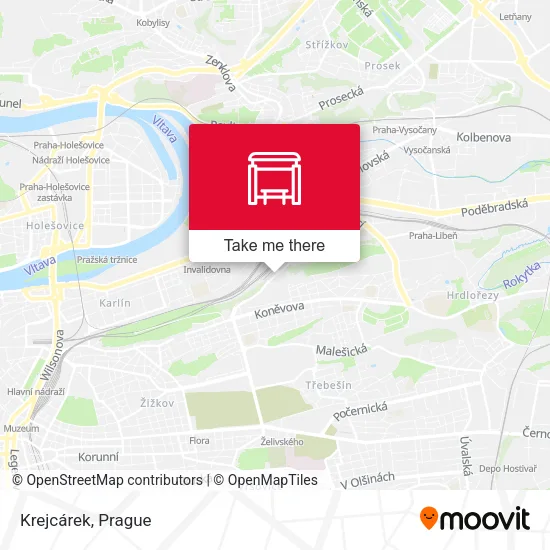 Карта Krejcárek