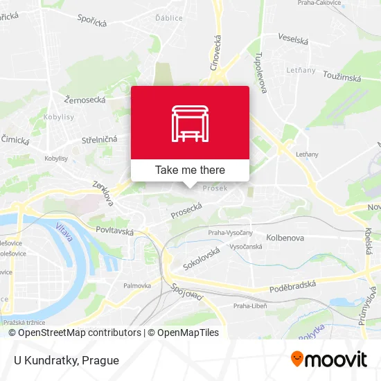 Карта U Kundratky