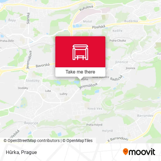 Карта Hůrka