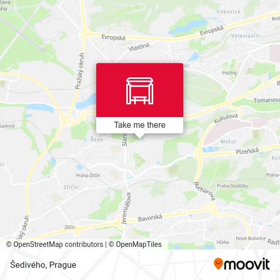 Карта Šedivého