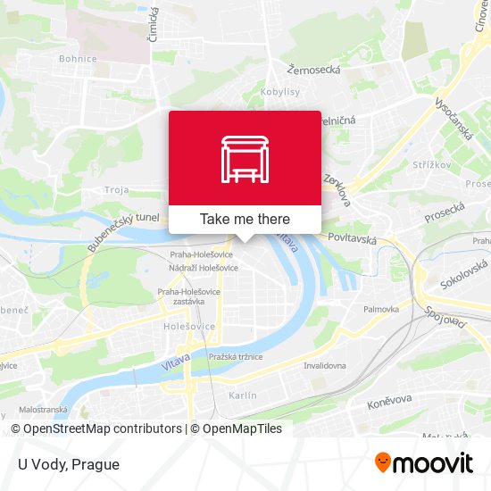 Карта U Vody