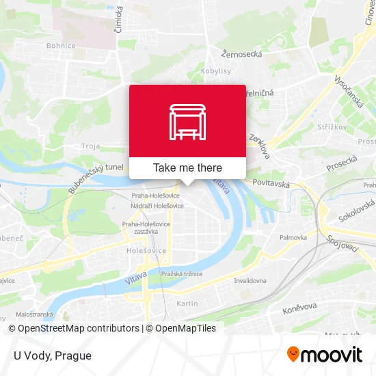 Карта U Vody
