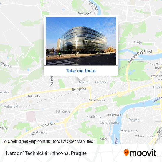 Národní Technická Knihovna map