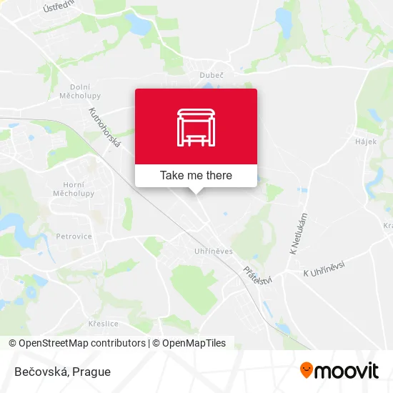 Карта Bečovská