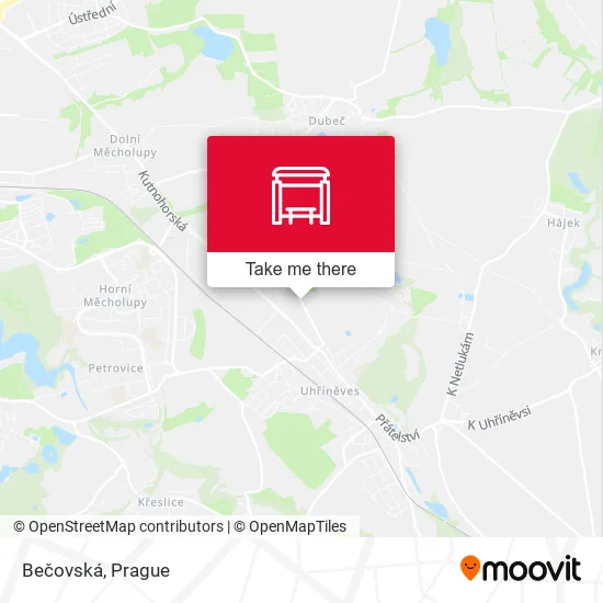 Карта Bečovská