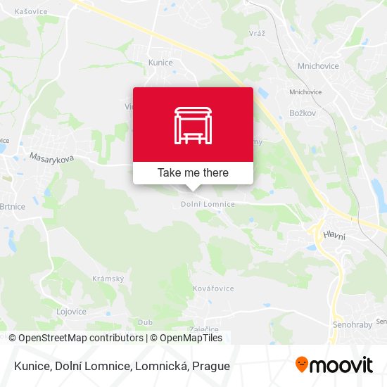 Kunice, Dolní Lomnice, Lomnická map