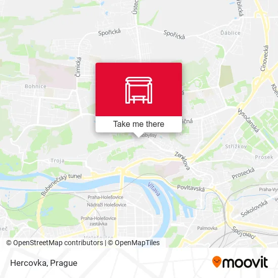 Hercovka map