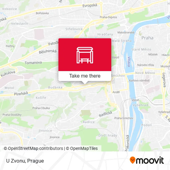 Карта U Zvonu