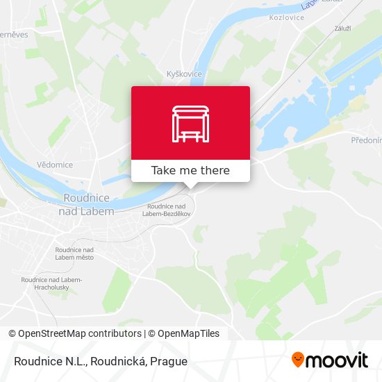 Roudnice N.L., Roudnická map