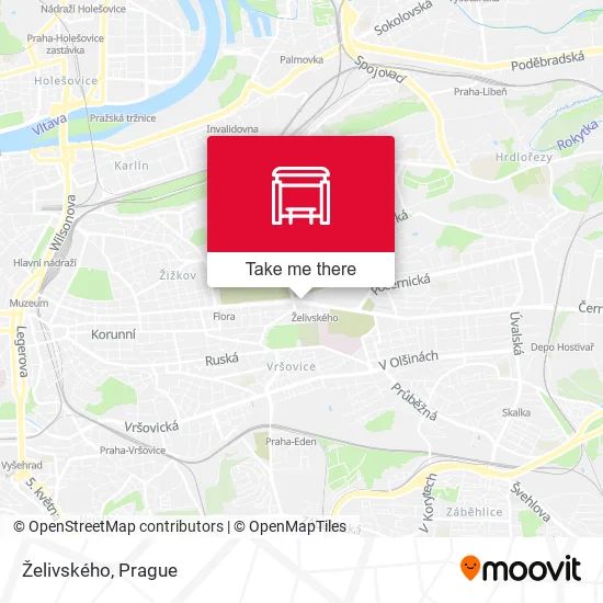 Карта Želivského
