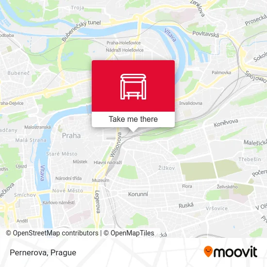 Карта Pernerova