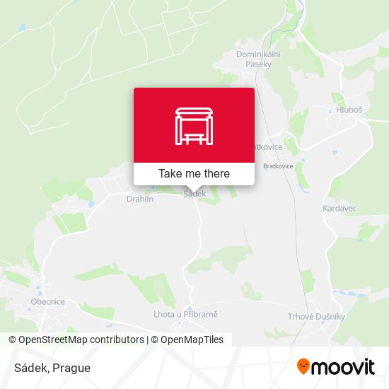 Карта Sádek