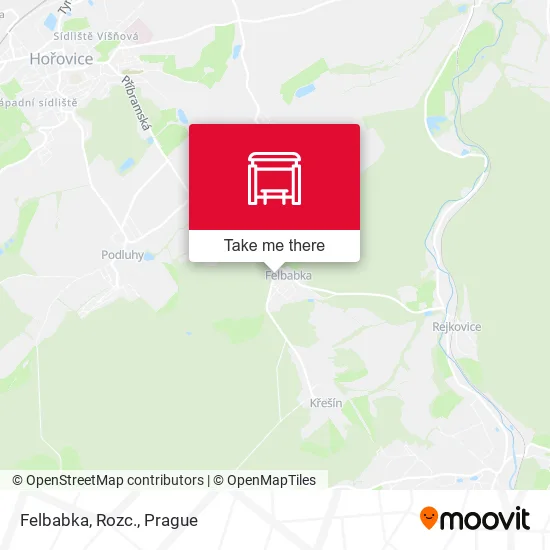Карта Felbabka, Rozc.