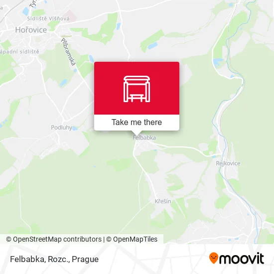 Карта Felbabka, Rozc.