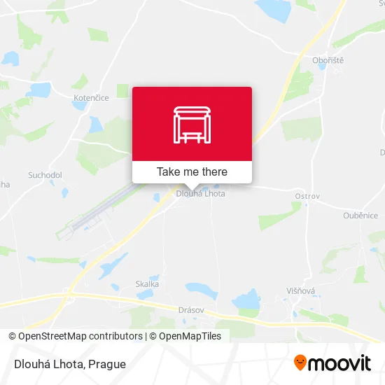 Карта Dlouhá Lhota