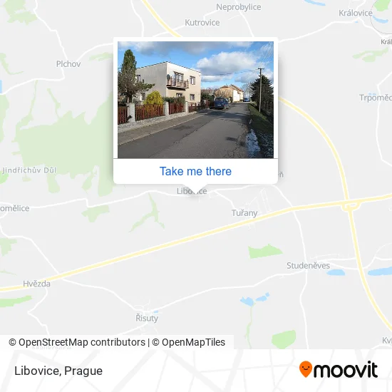 Карта Libovice