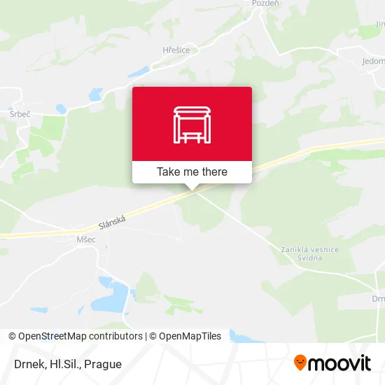 Карта Drnek, Hl.Sil.