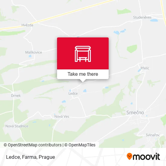 Карта Ledce, Farma
