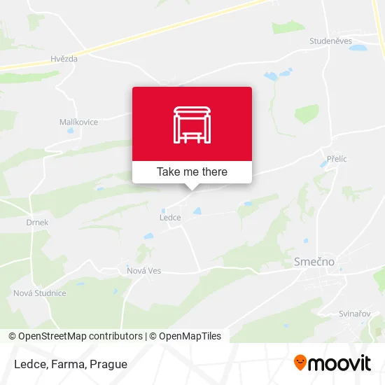 Карта Ledce, Farma