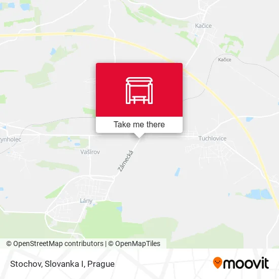 Stochov, Slovanka I map
