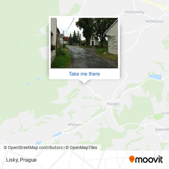 Líský map