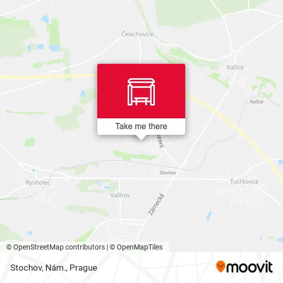 Карта Stochov, Nám.