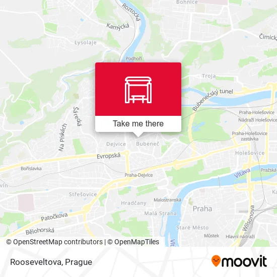 Карта Rooseveltova