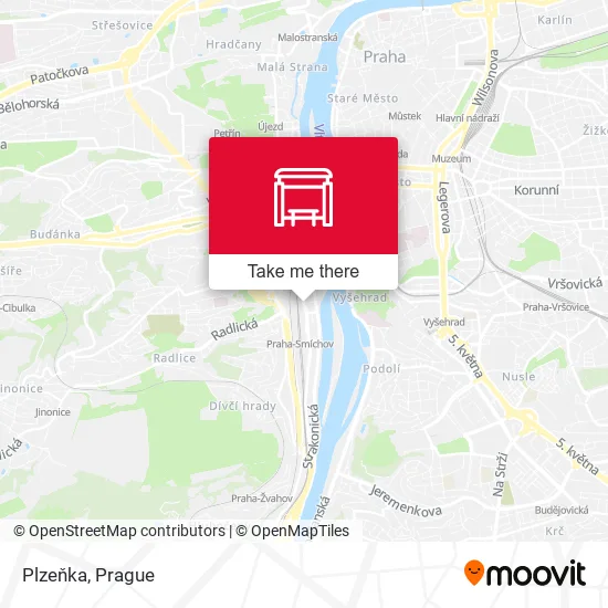 Карта Plzeňka