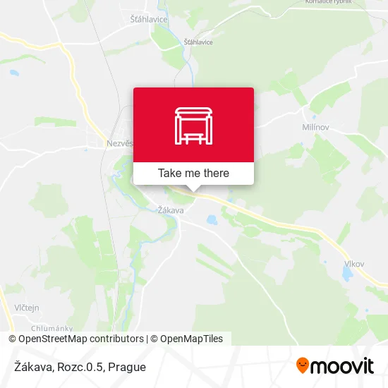 Карта Žákava, Rozc.0.5
