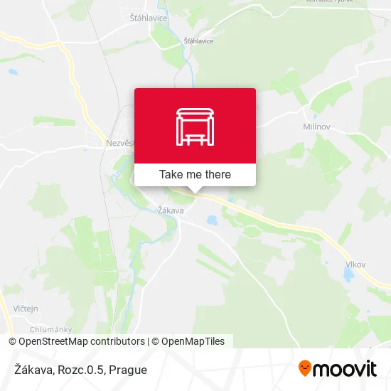 Карта Žákava, Rozc.0.5