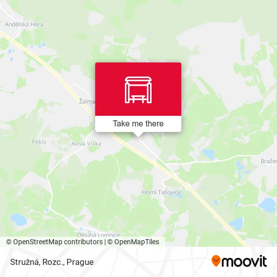 Карта Stružná, Rozc.